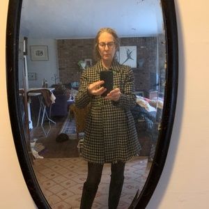 Aqua  She’ll 60%wool 40%Viscose w/ lining